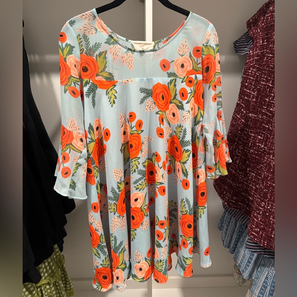 Paper Crown x Rifle Paper Co. from Anthropologie, Dress, Size XSP